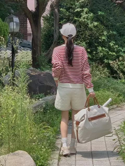 Dress Room - Korean Women Fashion - #vintagekidsstyle - Sporty Quilting Shorts