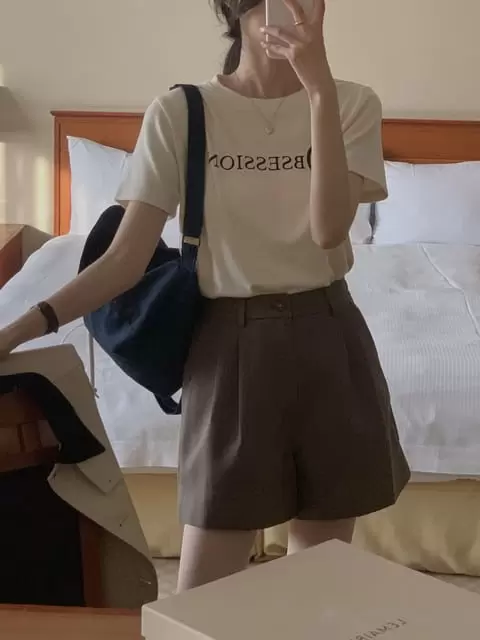 Dress Room - Korean Women Fashion - #womensfashion - Circle Half Pants - 3