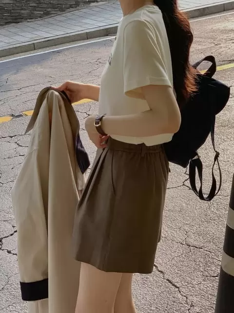 Dress Room - Korean Women Fashion - #womensfashion - Circle Half Pants - 9