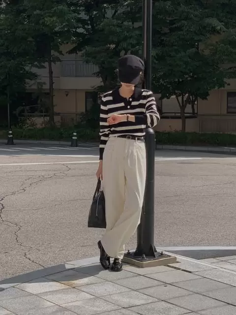Dress Room - Korean Women Fashion - #womensfashion - Morning St Towel Knit Tee