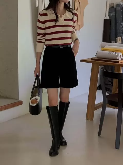Dress Room - Korean Women Fashion - #womensfashion - Morning St Towel Knit Tee - 9
