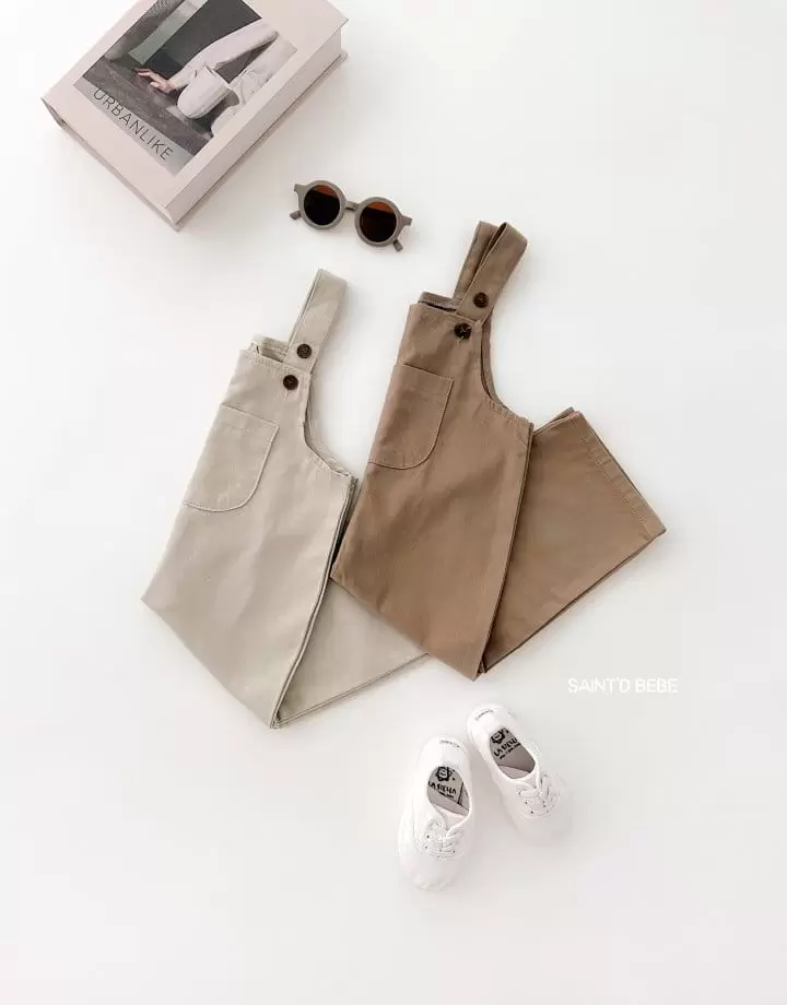 Dsaint - Korean Baby Fashion - #babyboutique - Cuty Dungarees Pants - 3
