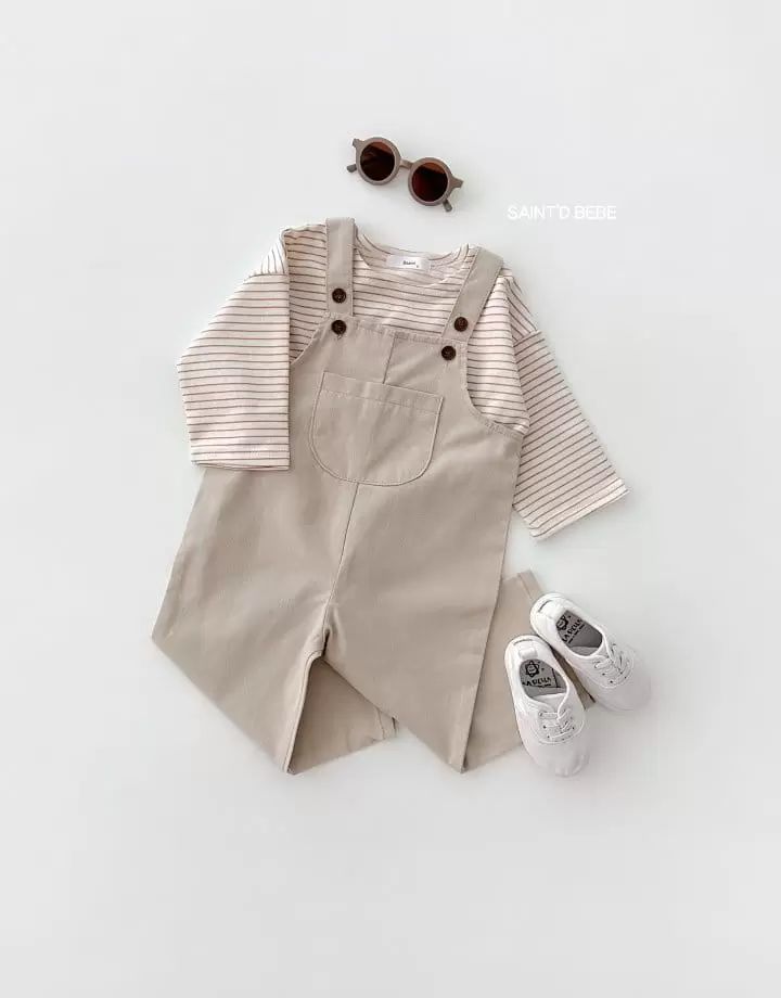 Dsaint - Korean Baby Fashion - #babyboutique - Cuty Dungarees Pants - 4