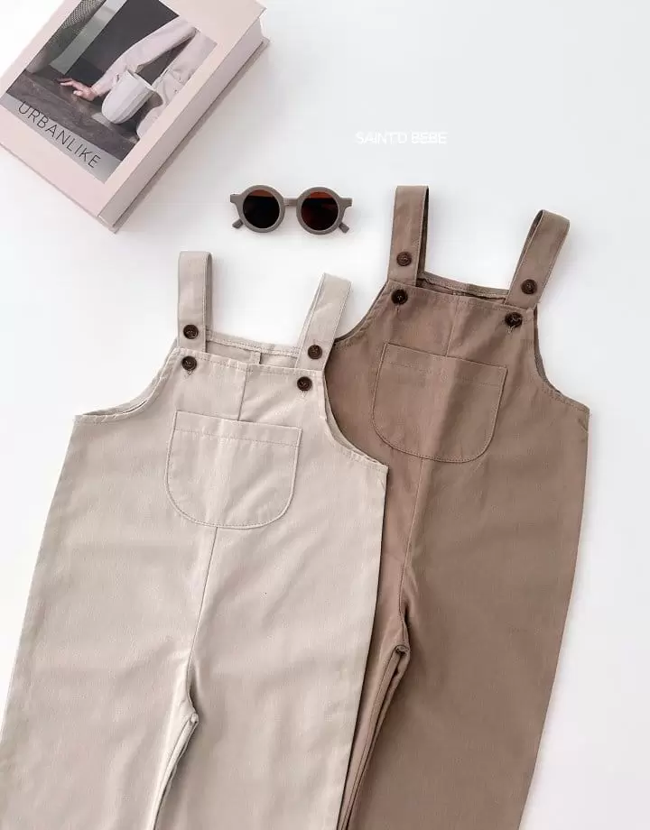 Dsaint - Korean Baby Fashion - #smilingbaby - Cuty Dungarees Pants - 2