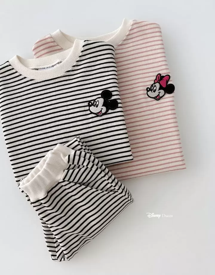 Dsaint - Korean Children Fashion - #childofig - ST M Top Bottom Set - 9