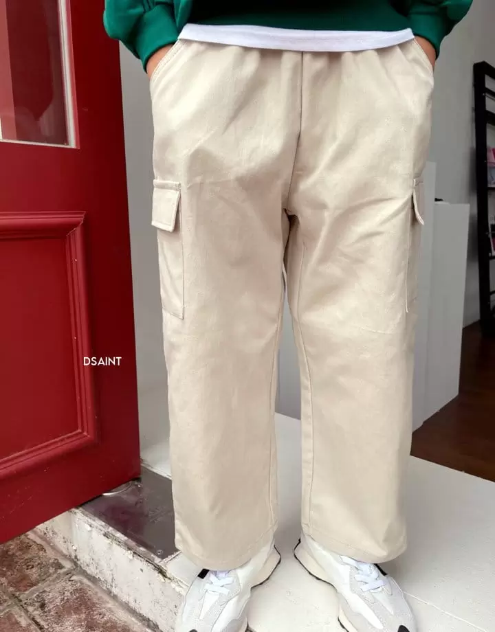 Dsaint - Korean Children Fashion - #childrensboutique - Chap Cargo Jeans - 7