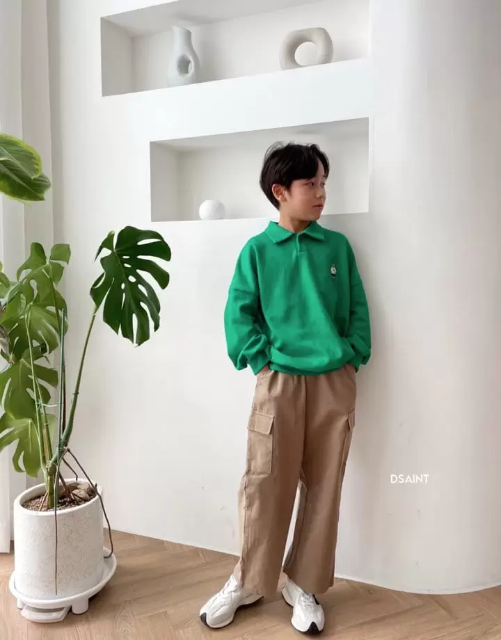 Dsaint - Korean Children Fashion - #fashionkids - Chap Cargo Jeans - 10