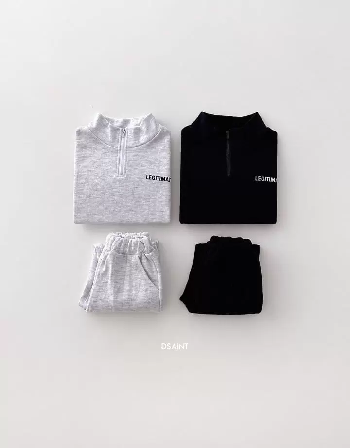Dsaint - Korean Children Fashion - #kidsshorts - Remade Anorak Top Bottom Set - 2