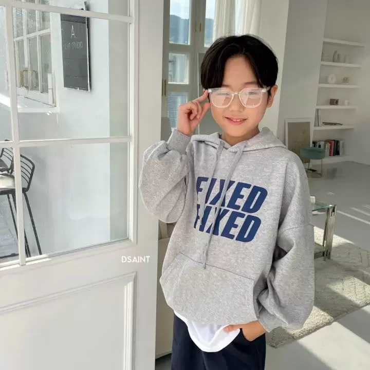 Dsaint - Korean Children Fashion - #kidsshorts - Fixes Hoody - 4