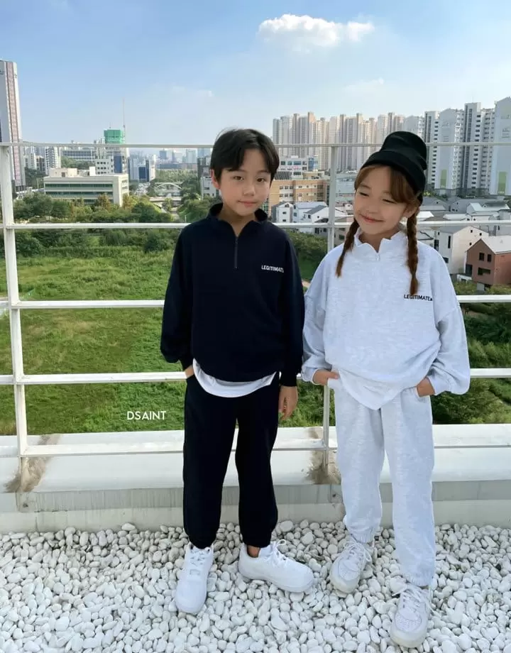 Dsaint - Korean Children Fashion - #minifashionista - Remade Anorak Top Bottom Set - 8