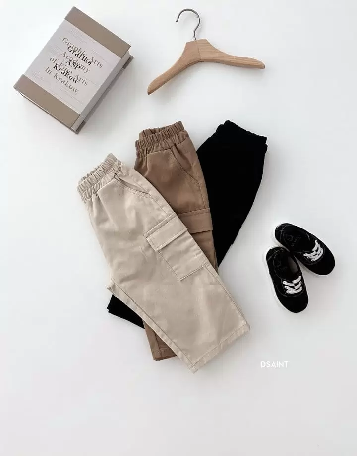 Dsaint - Korean Children Fashion - #minifashionista - Chap Cargo Jeans - 4