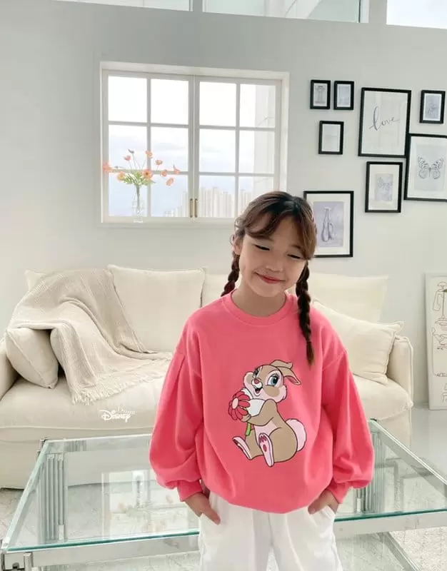 Dsaint - Korean Children Fashion - #prettylittlegirls - Rabbit Puff Sweatshirt - 12