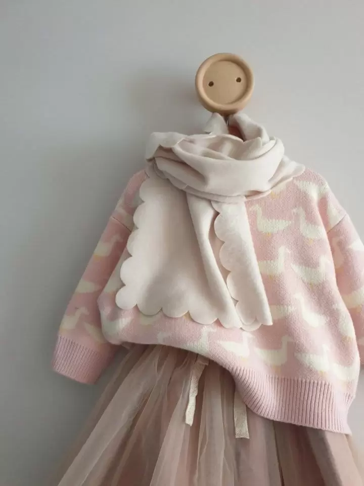 Eclair - Korean Children Fashion - #kidsshorts - Duck Knit Tee - 6
