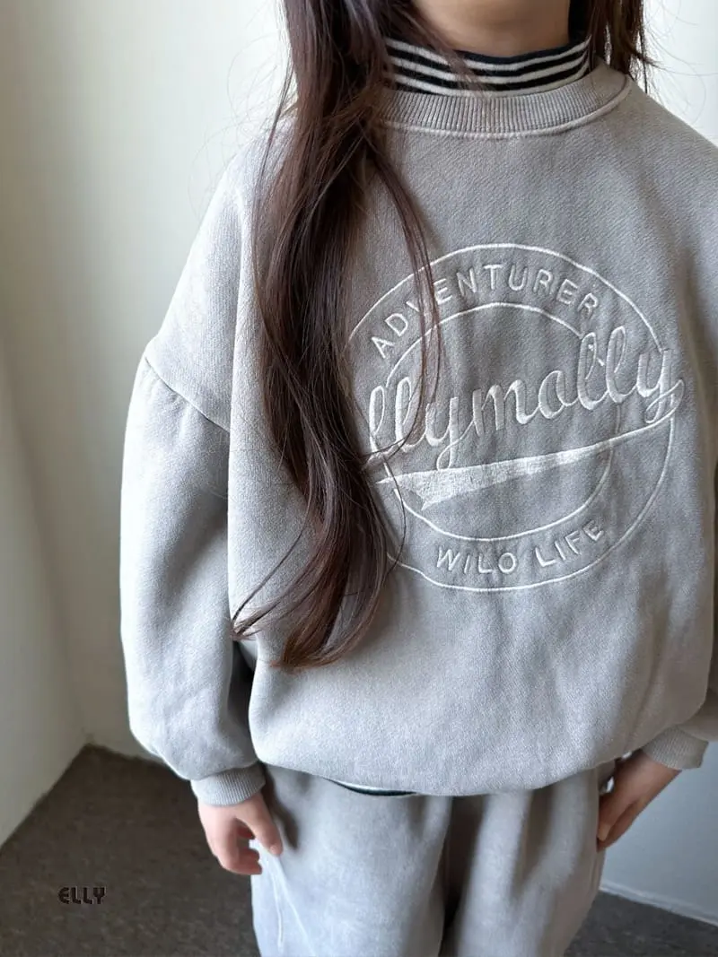 Ellymolly - Korean Children Fashion - #childofig - Aventure Dyeing Sweatshirt - 8