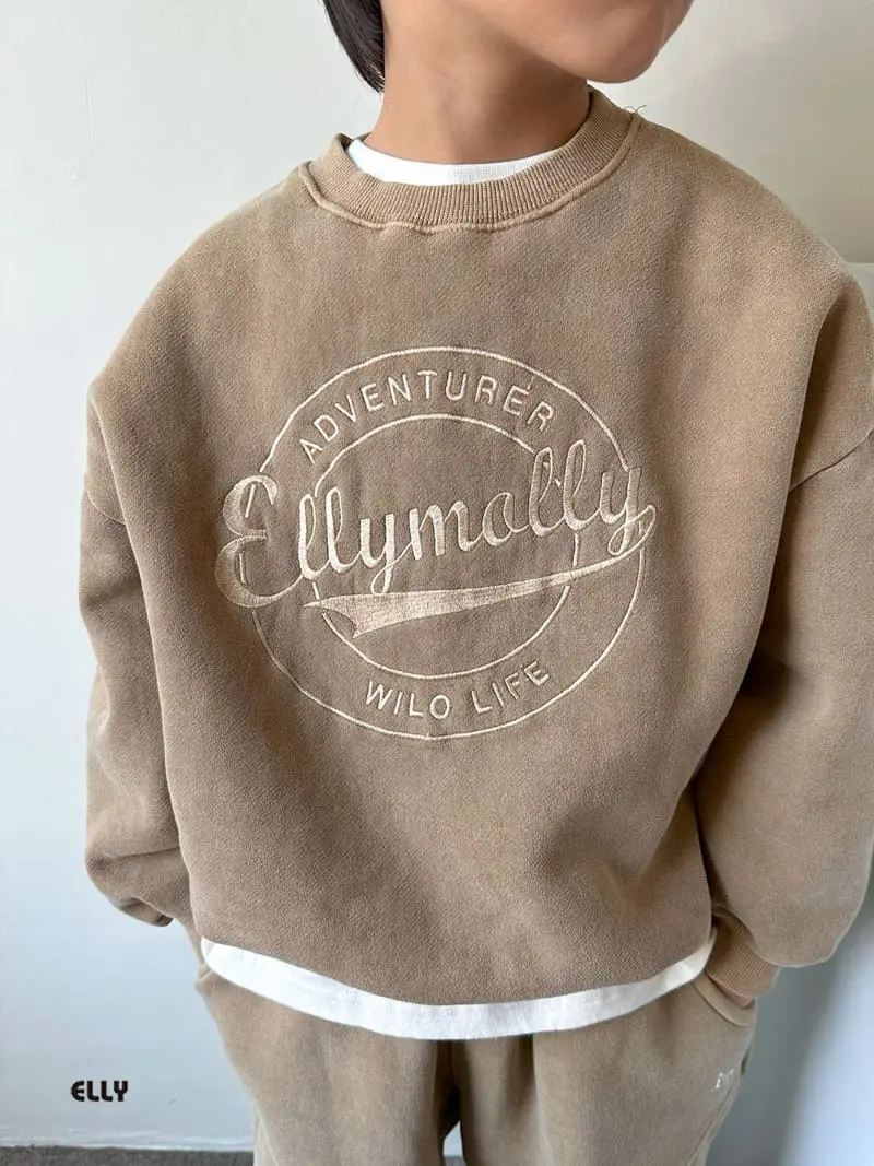 Ellymolly - Korean Children Fashion - #childofig - Aventure Dyeing Sweatshirt - 9