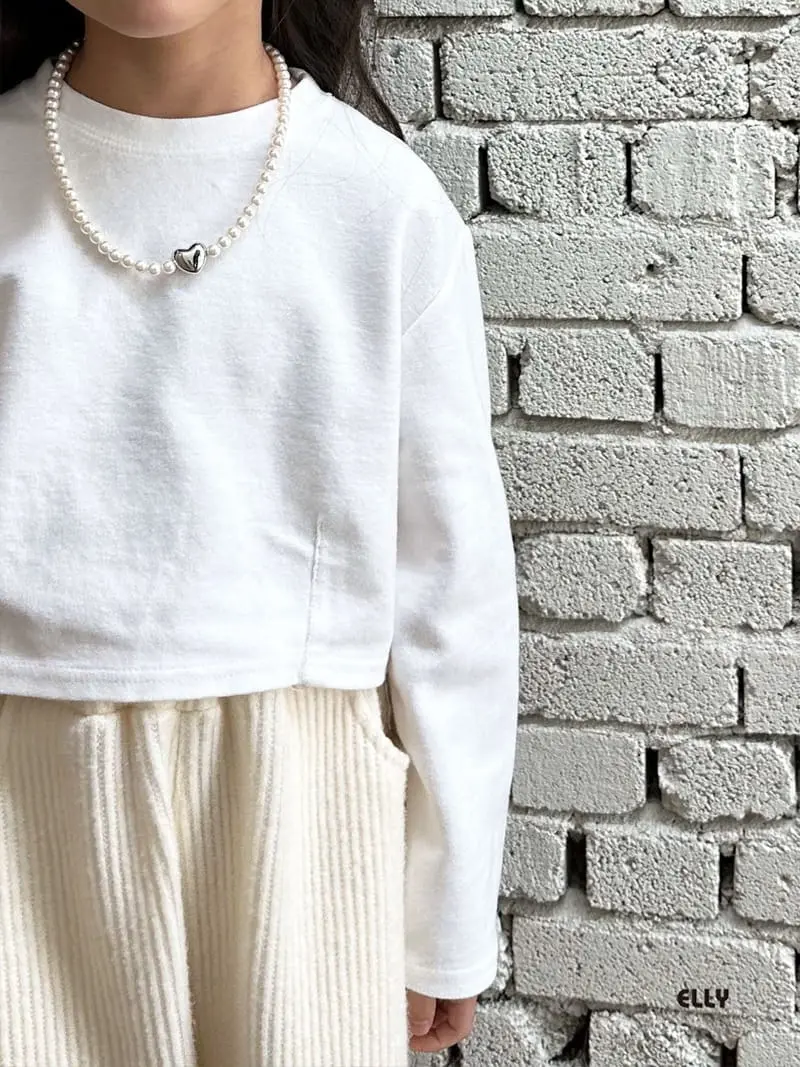 Ellymolly - Korean Children Fashion - #littlefashionista - Soft Crop tEe - 12