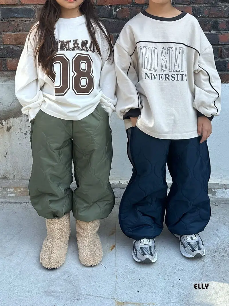 Ellymolly - Korean Children Fashion - #magicofchildhood - Bono Hidden Quilting Pants - 10