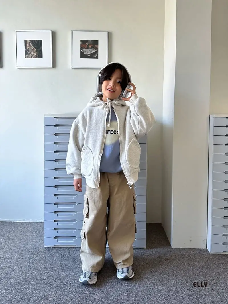 Ellymolly - Korean Children Fashion - #prettylittlegirls - Cozy Half Moon Hoody Jumper - 12