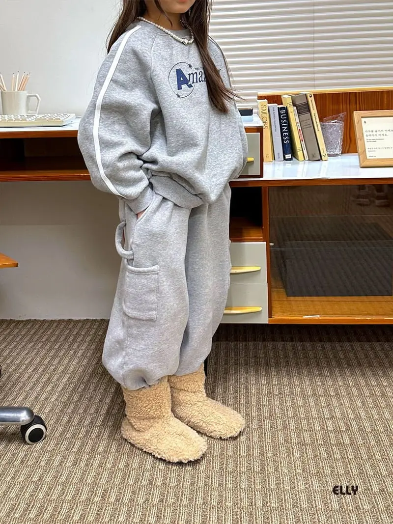 Ellymolly - Korean Children Fashion - #stylishchildhood - Warm Pocket Pants - 10
