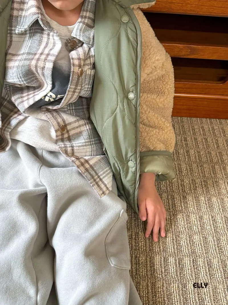 Ellymolly - Korean Children Fashion - #todddlerfashion - Warm Pocket Pants - 8