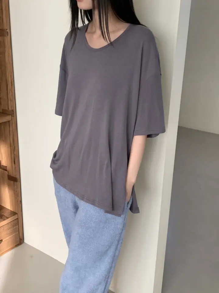 Enten - Korean Women Fashion - #momslook - Emma Inner Tee - 7