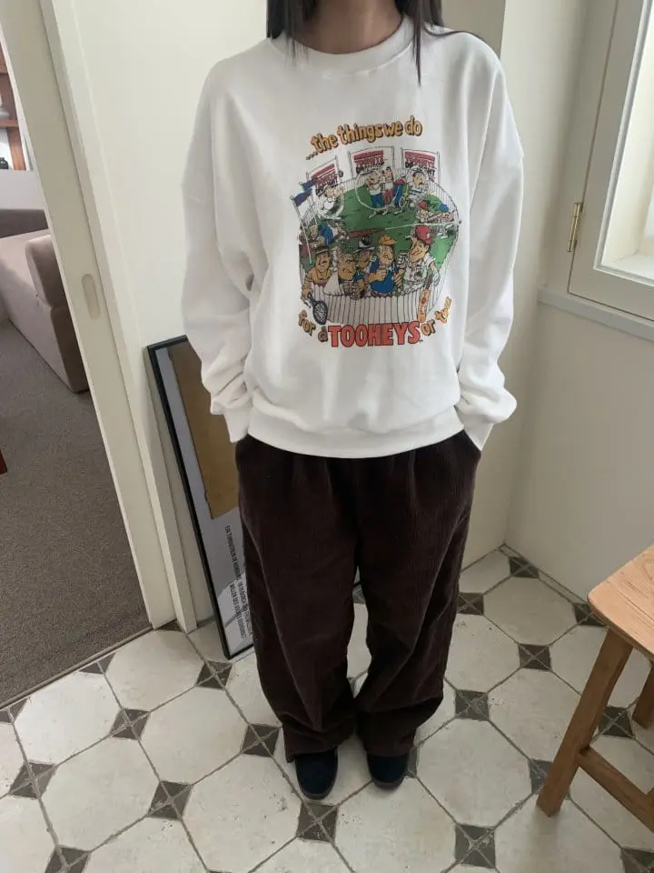 Enten - Korean Women Fashion - #momslook - Tois Sweatshirt - 2