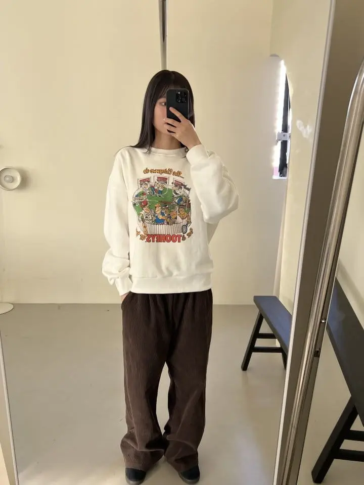 Enten - Korean Women Fashion - #womensfashion - Tois Sweatshirt - 4