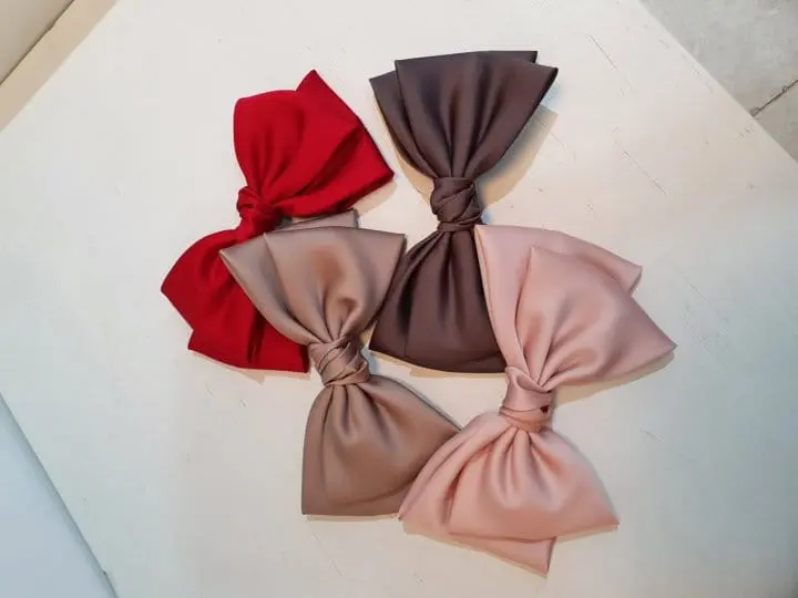 Flower J - Korean Baby Fashion - #babyoninstagram - Satin Big Hairpin - 4