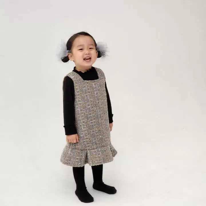Flower J - Korean Children Fashion - #Kfashion4kids - Twid One-piece - 2