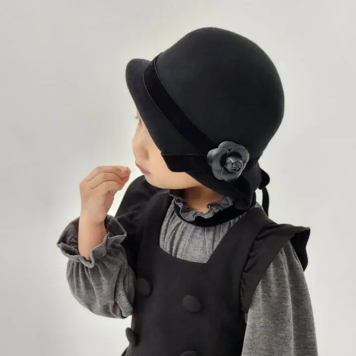 Flower J - Korean Children Fashion - #childofig - Velvet Ribbon Blouse - 5