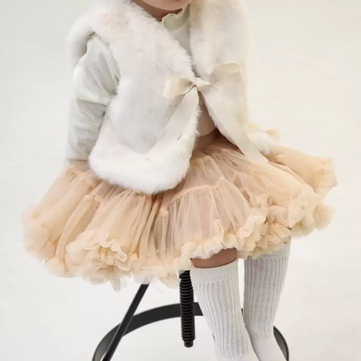 Flower J - Korean Children Fashion - #kidsshorts - P Vest - 5