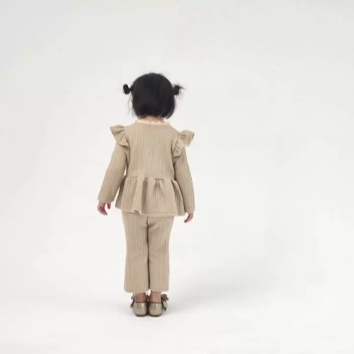 Flower J - Korean Children Fashion - #kidsstore - Kni set Up - 5