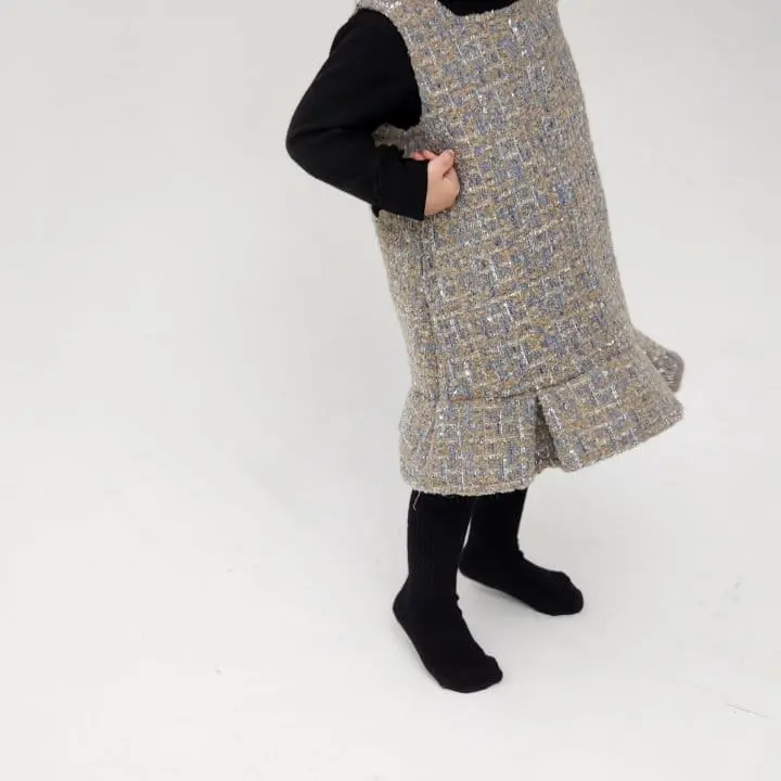 Flower J - Korean Children Fashion - #littlefashionista - Twid One-piece - 8