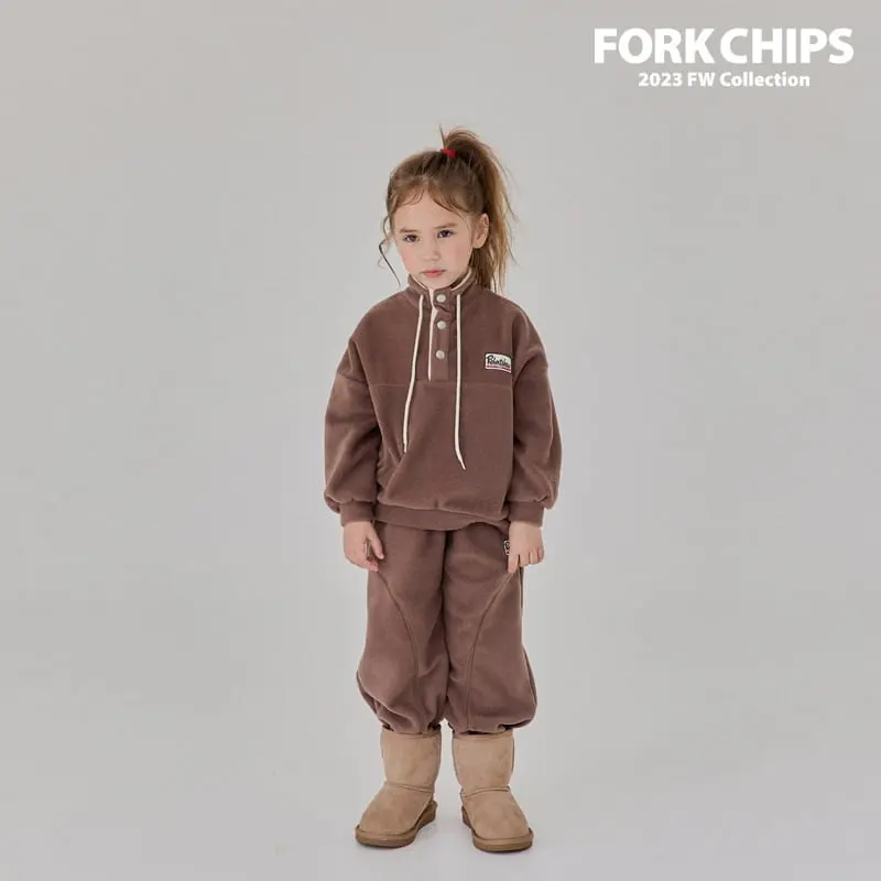 Fork Chips - Korean Children Fashion - #childofig - Round Pants - 3