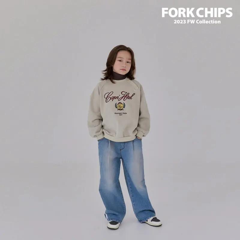 Fork Chips - Korean Children Fashion - #childofig - Milano Sweatshirt - 2