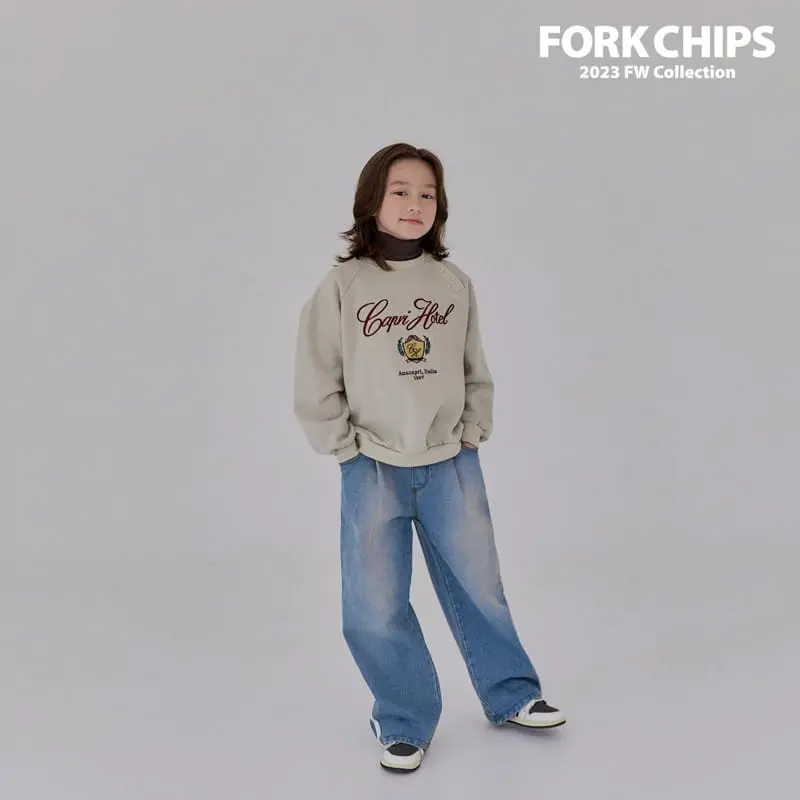 Fork Chips - Korean Children Fashion - #childrensboutique - Milano Sweatshirt - 3