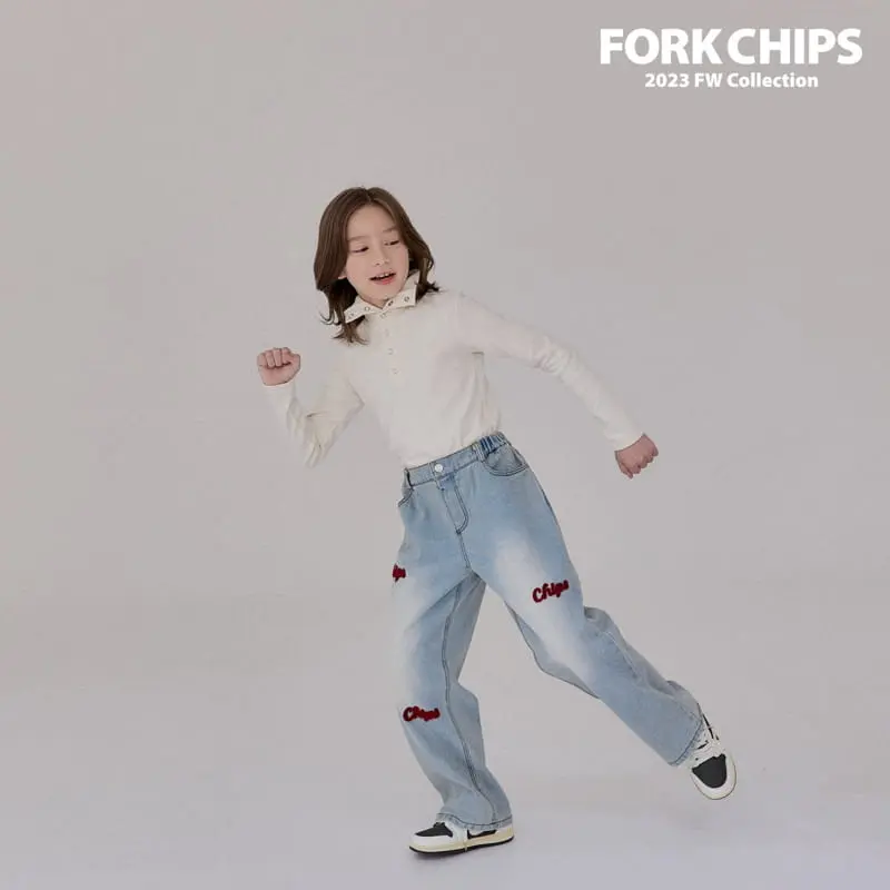 Fork Chips - Korean Children Fashion - #designkidswear - Tom Turtleneck Tee - 5