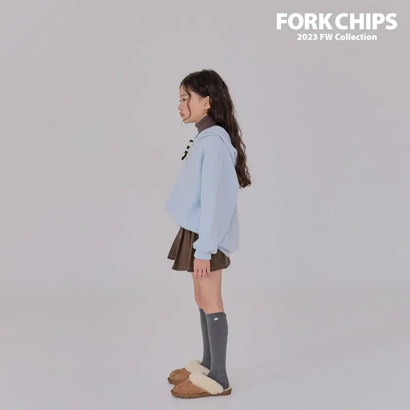 Fork Chips - Korean Children Fashion - #discoveringself - Dubble Hoody Tee - 8