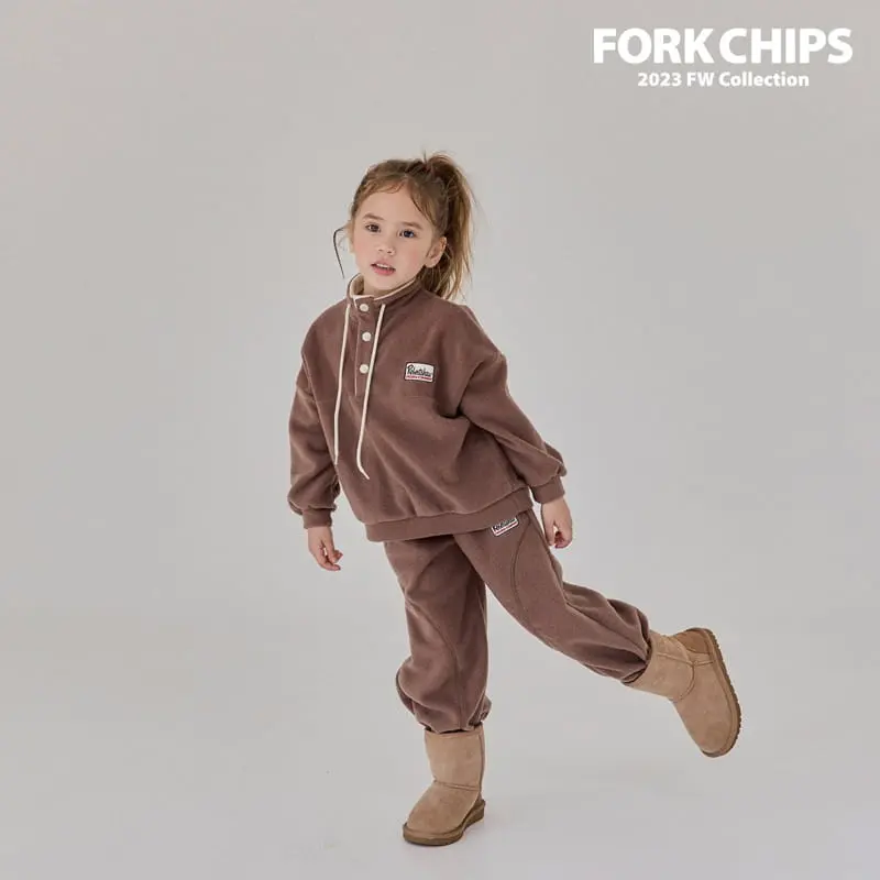 Fork Chips - Korean Children Fashion - #discoveringself - Round Pants - 7