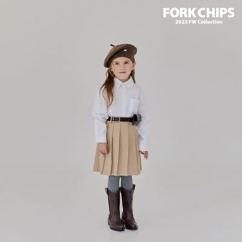 Fork Chips - Korean Children Fashion - #discoveringself - Trade Shirt - 6