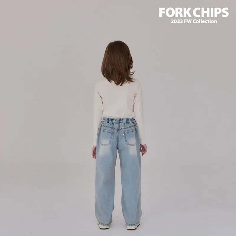 Fork Chips - Korean Children Fashion - #kidsstore - Tom Turtleneck Tee - 9
