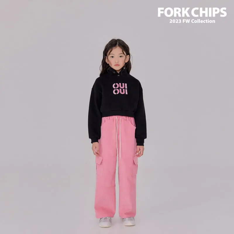 Fork Chips - Korean Children Fashion - #littlefashionista - Sand Rib Pants - 10