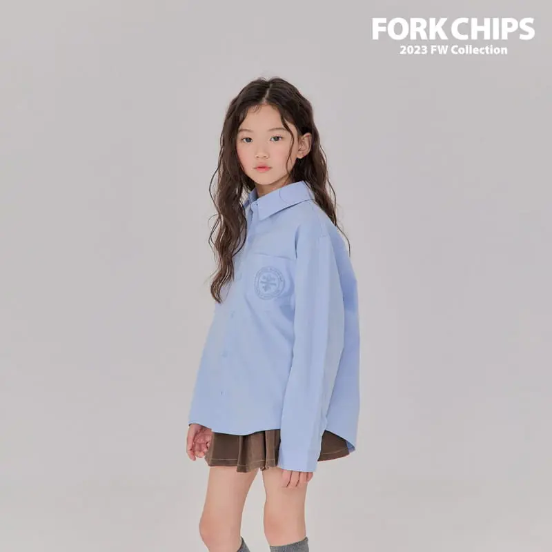 Fork Chips - Korean Children Fashion - #littlefashionista - Trade Shirt - 12