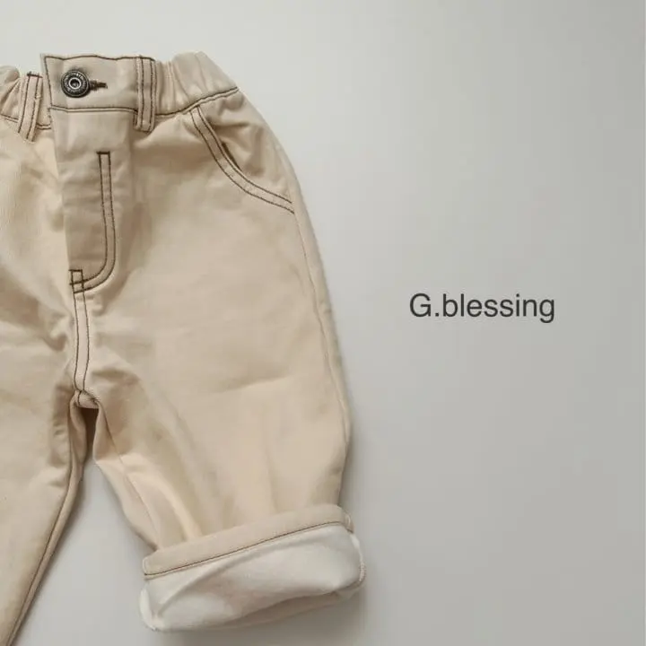 G Blessing - Korean Children Fashion - #childofig - Stitch Pants - 3