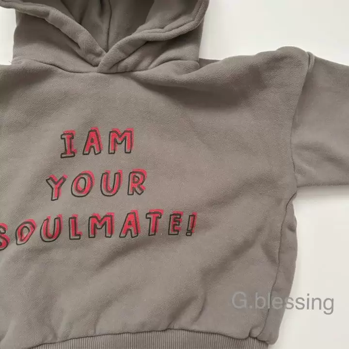 G Blessing - Korean Children Fashion - #kidsshorts - Soul Mate Hoody Tee - 2