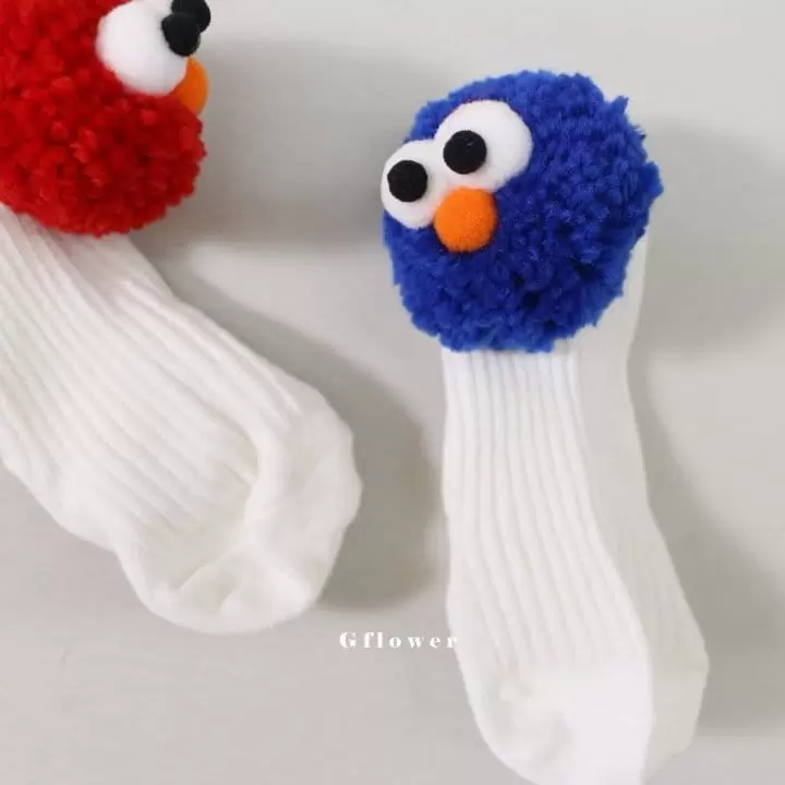 G Flower - Korean Children Fashion - #childofig - New Bog Eyes Socks - 10