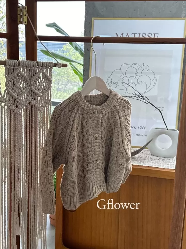 G Flower - Korean Children Fashion - #kidzfashiontrend - Twist Cardigan - 6
