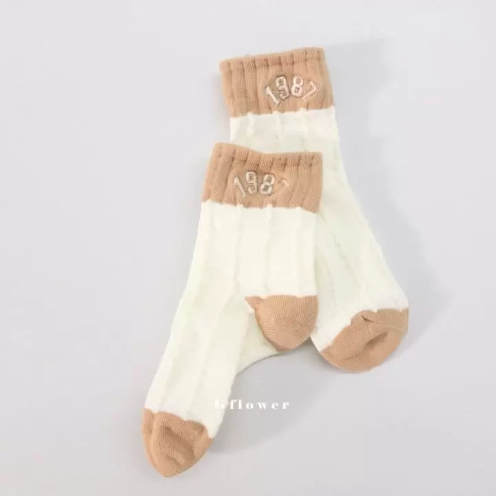 G Flower - Korean Children Fashion - #kidsstore - 1987 Socks Set - 4