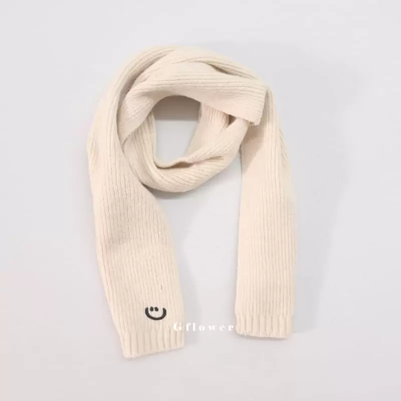 G Flower - Korean Children Fashion - #kidzfashiontrend - Pastel Smile Muffler - 7