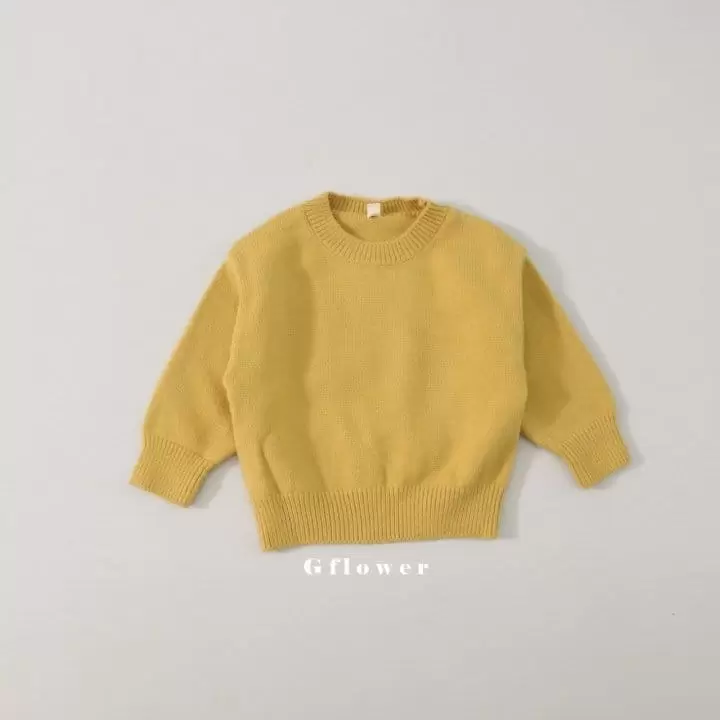 G Flower - Korean Children Fashion - #magicofchildhood - Modern Knit Tee - 10